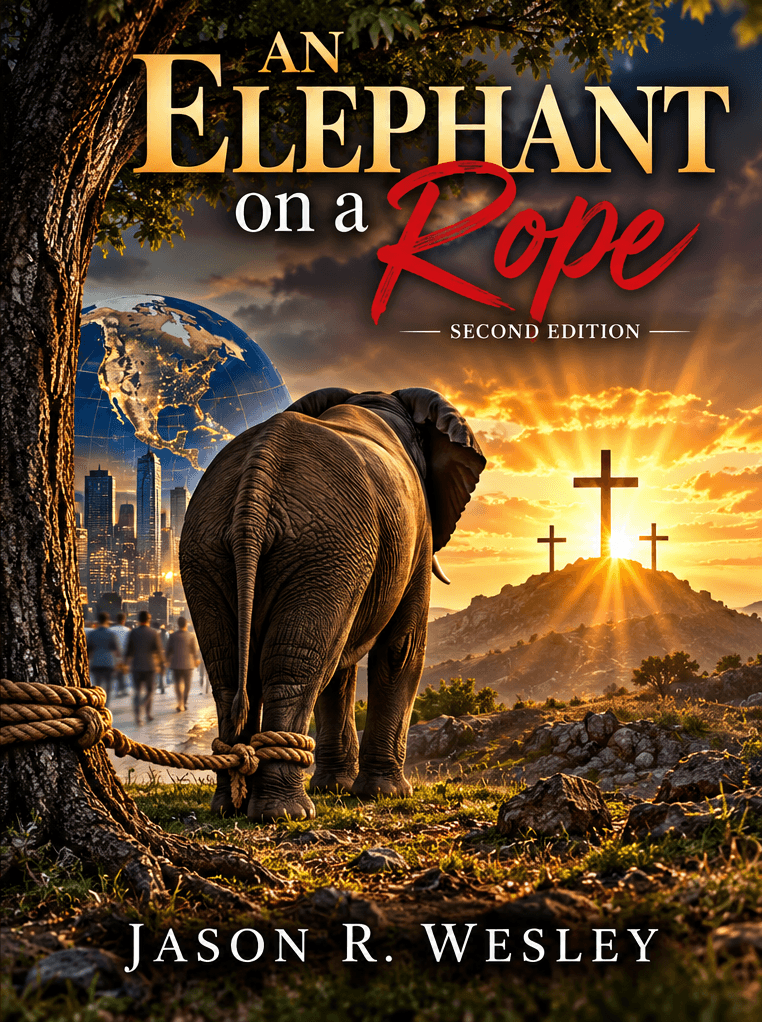 An Elephant on a Rope